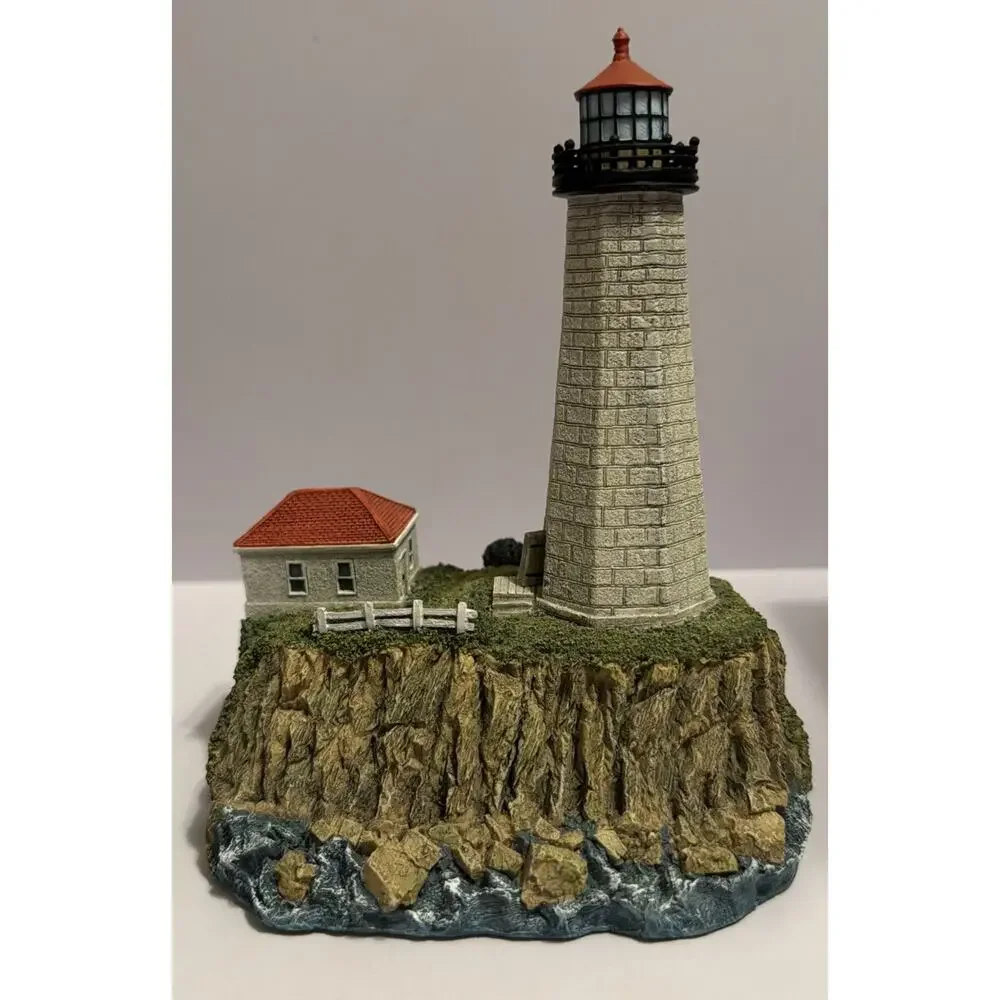 Harbour Lights Faulkner’s Island Connecticut Lighthouse #216 1998 733 of 10000